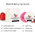 Private Label Beet &amp; Berry Lip Scrub Peeling &amp; Feuchtigkeitscreme Pink Lip Sugar Scrub